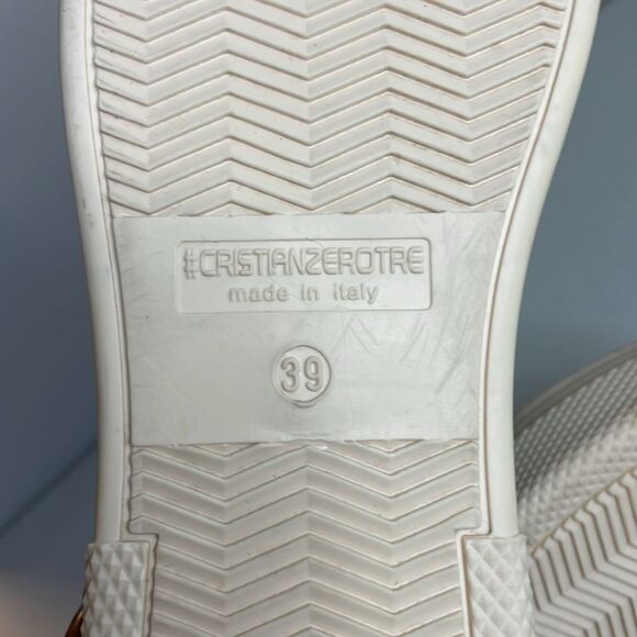 croe (Christian zerotre) Calipso 200 Black Cream Laces Chunky platform Size 39 - Picture 11 of 11